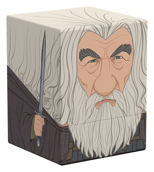 Ultimate Guard Squaroes Boulder Deck Case (Deck Box) 100+ Standard Size: The Hobbit: Gandalf the Grey