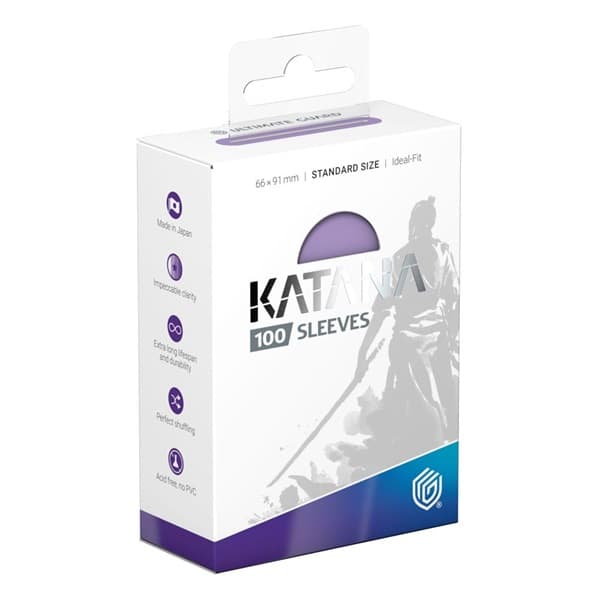 Ultimate Guard - Katana Sleeves (Kortlommer) - Standard Size Summer Cloud (100 Sleeves)