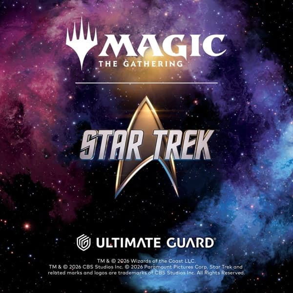 Ultimate Guard Boulder Deck Case (Deck Box) 100+ Standard Size: Magic: The Gathering - Star Trek: Commander Deck #1
