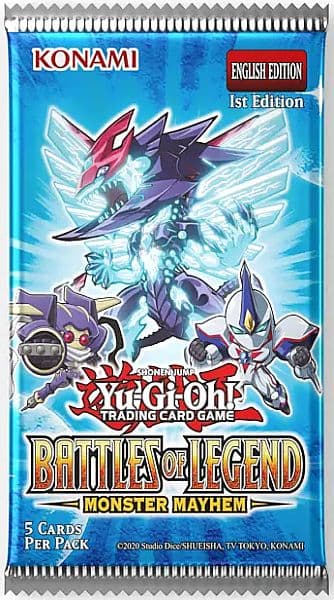 Yu-Gi-Oh! Battles of Legend: Monster Mayhem Booster Pack