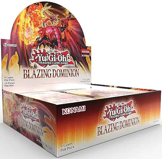 Yu-Gi-Oh! Booster Pakke Blazing Dominion Booster Display