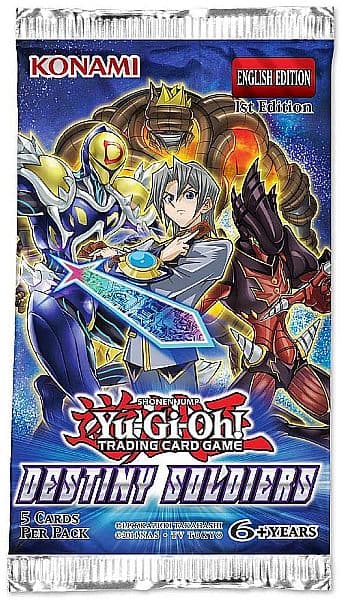 Yu-Gi-Oh! Booster Pakke Destiny Soldiers