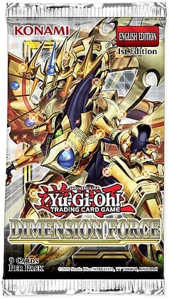Yu-Gi-Oh! Dimension Force Booster Pakke