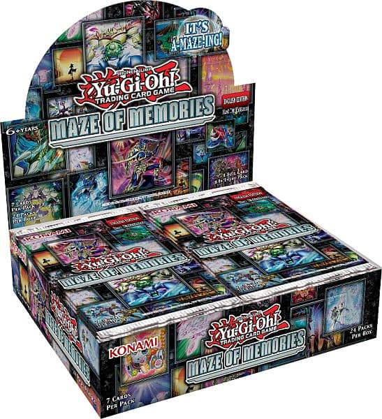 Yu-Gi-Oh! Maze of Memories Booster Box/Display - 24 Pakker