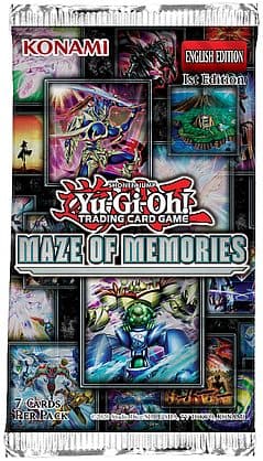 Yu-Gi-Oh! Booster Pakke Maze of Memories Booster Pack