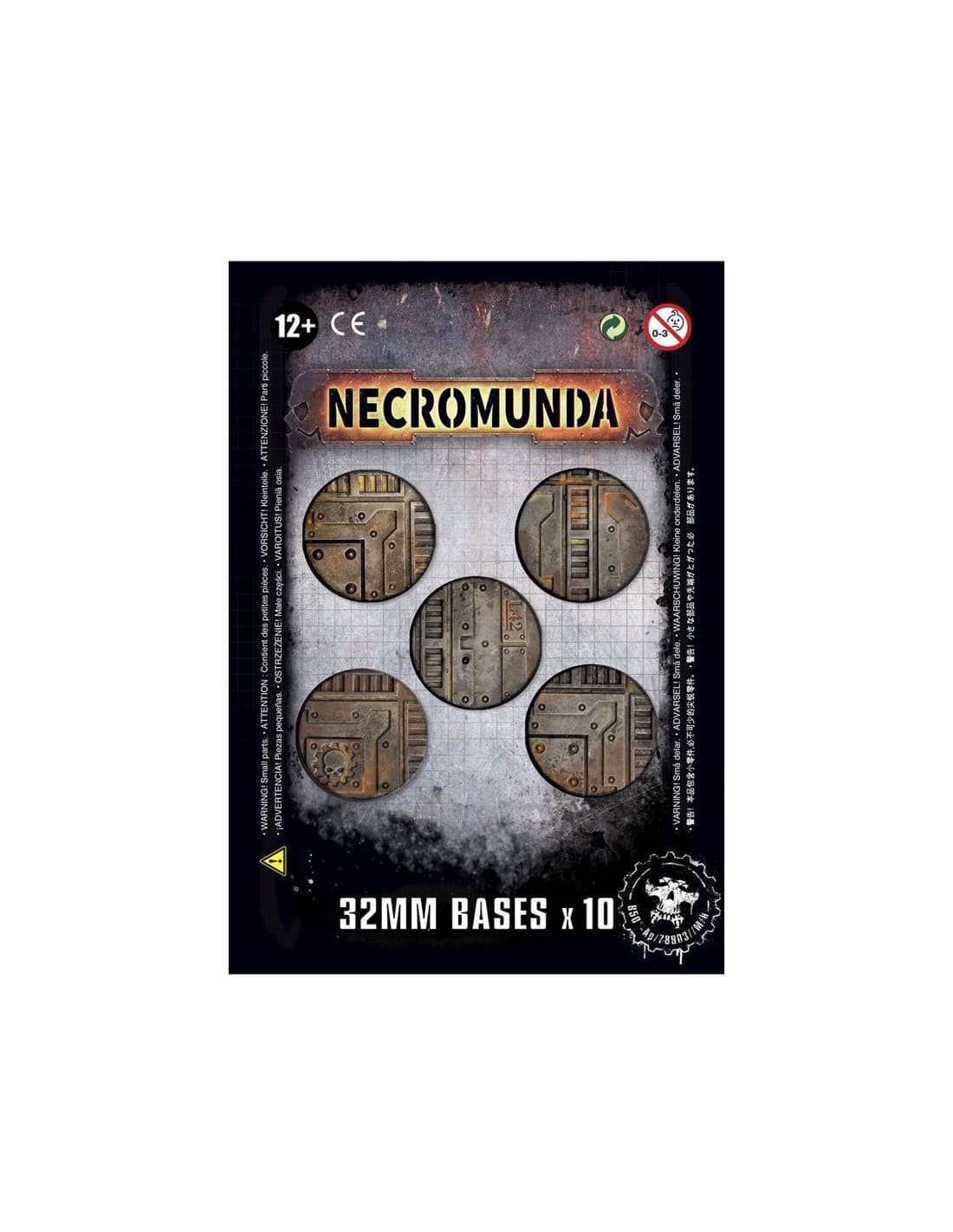 32mm Bases  x10 - Necromunda - Games Workshop