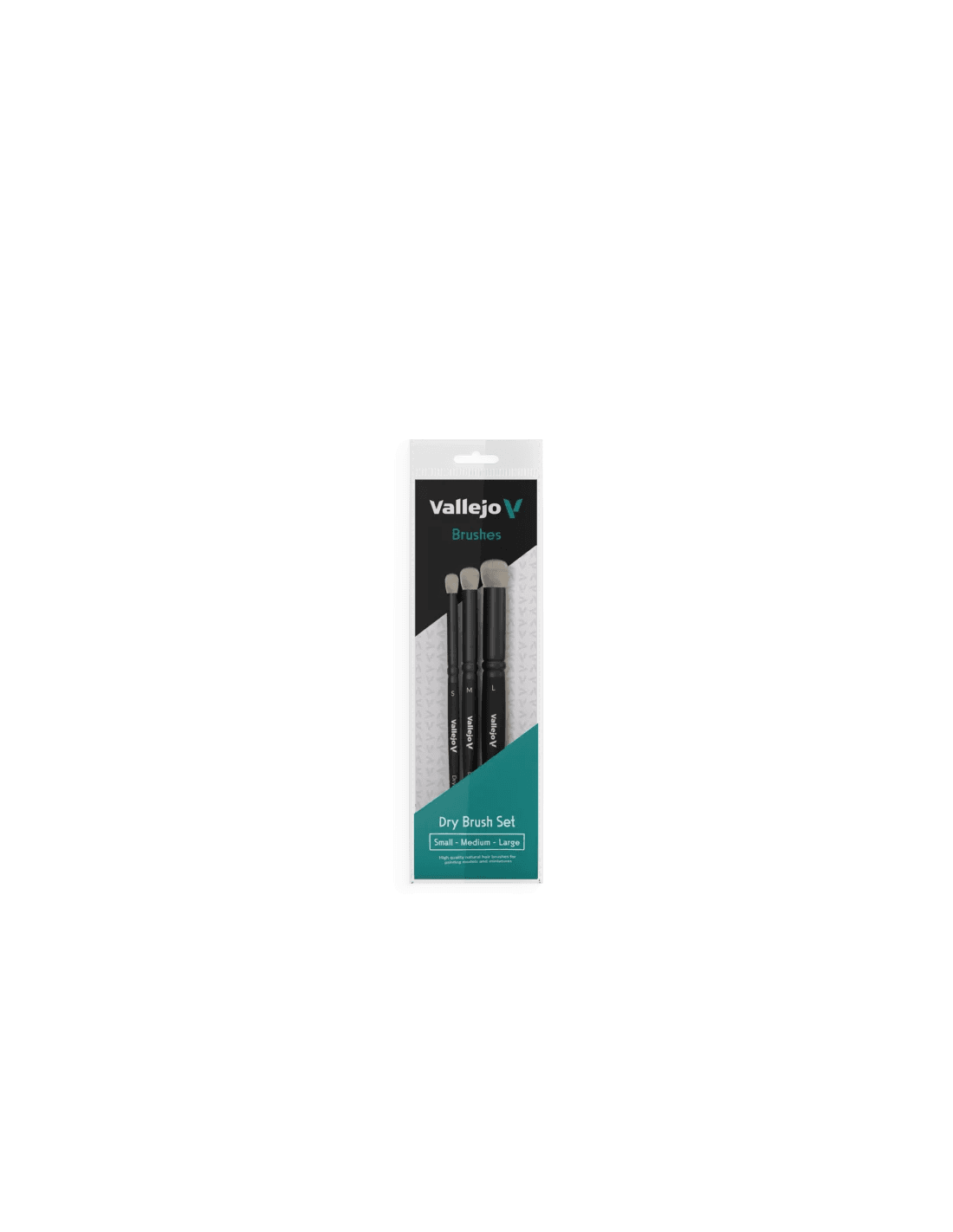 Dry Brush Set - S, M, L - Brush - Vallejo