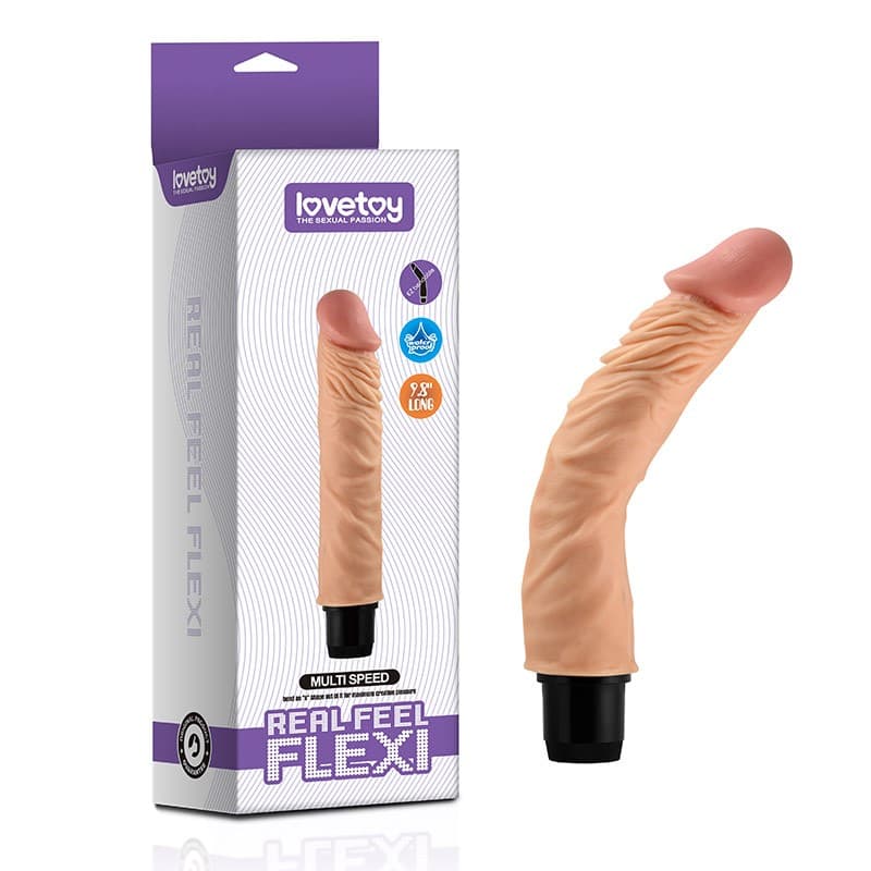 LOVETOY DILDO FLEXI VIBRATOR 24CM