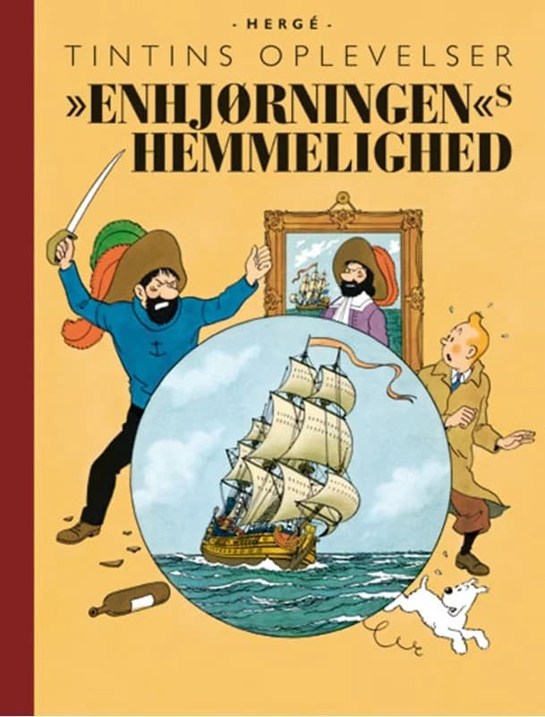 Tintin: Enhjørningen's hemmelighed - retroudgave (1, 2006) | Hergé