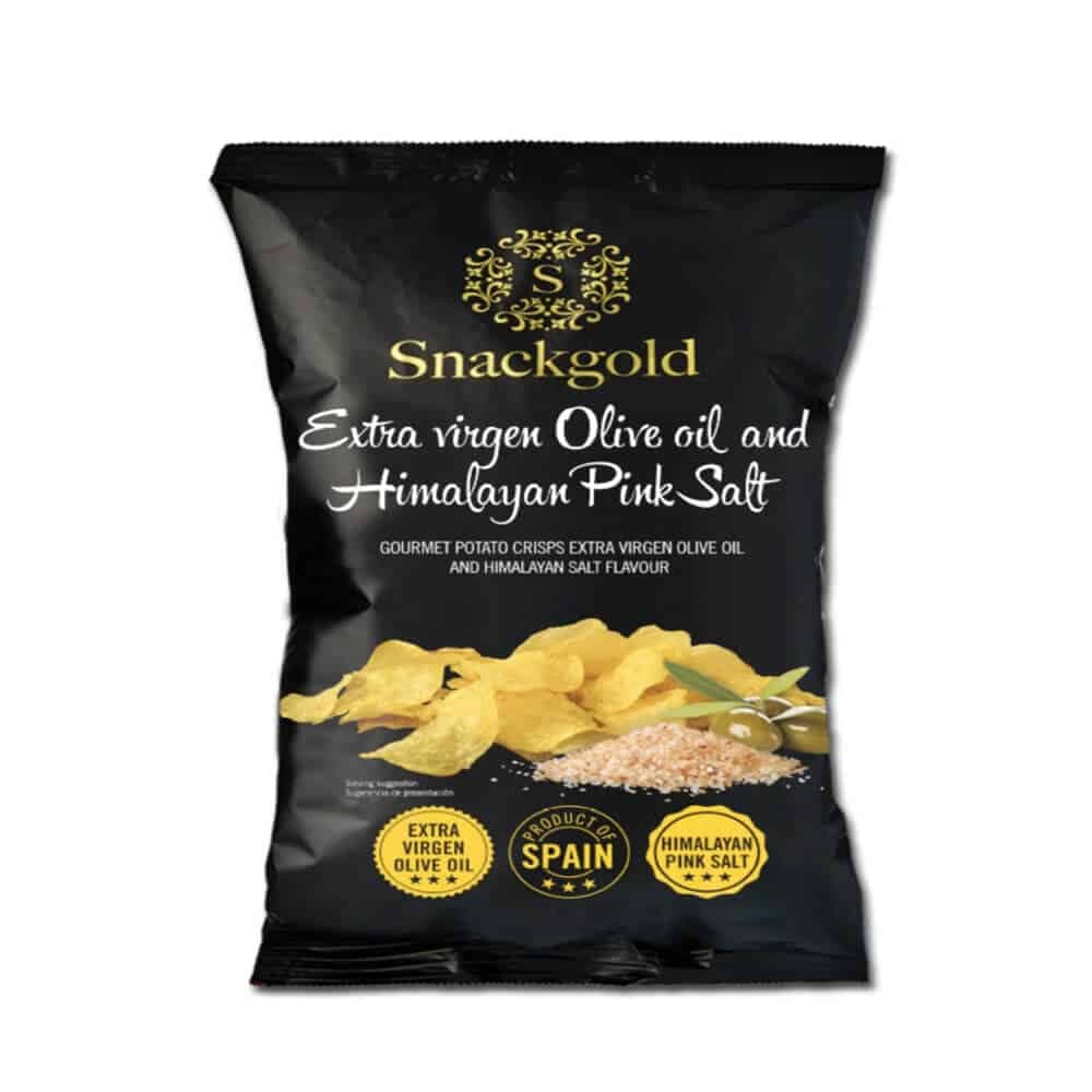 Snackgold, Gourmet chips m. Himalaya salt - 40gr.