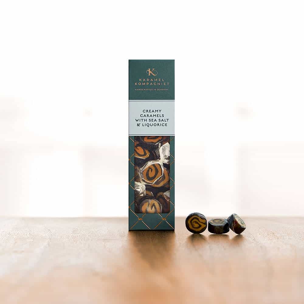 Karamel Kompagniet, Creamy Caramels med Sea Salt & Liquorice