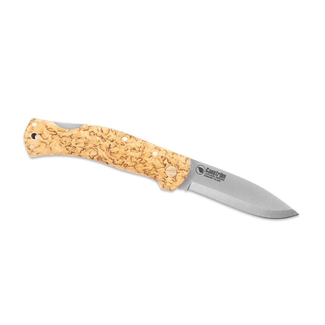Casström Lars Fält Lock Back (Beige (CURLY BIRCH/STAINLESS STEEL))