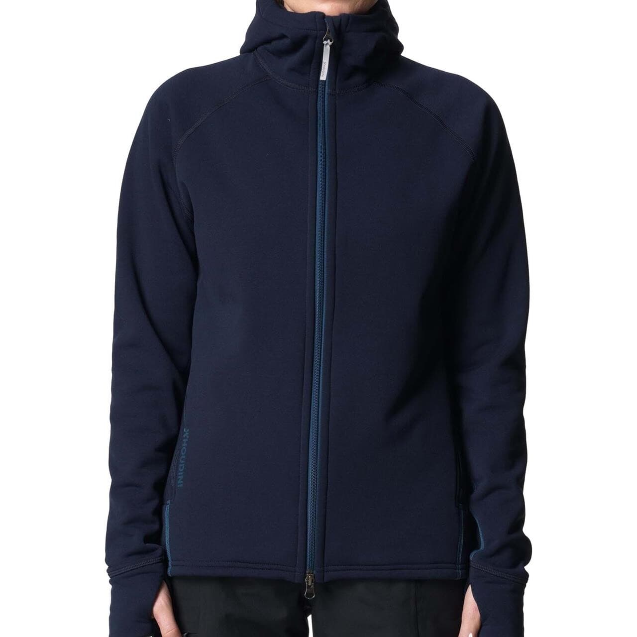 Houdini Womens Power Houdi (Blå (BLUE ILLUSION/TIDE) Small)