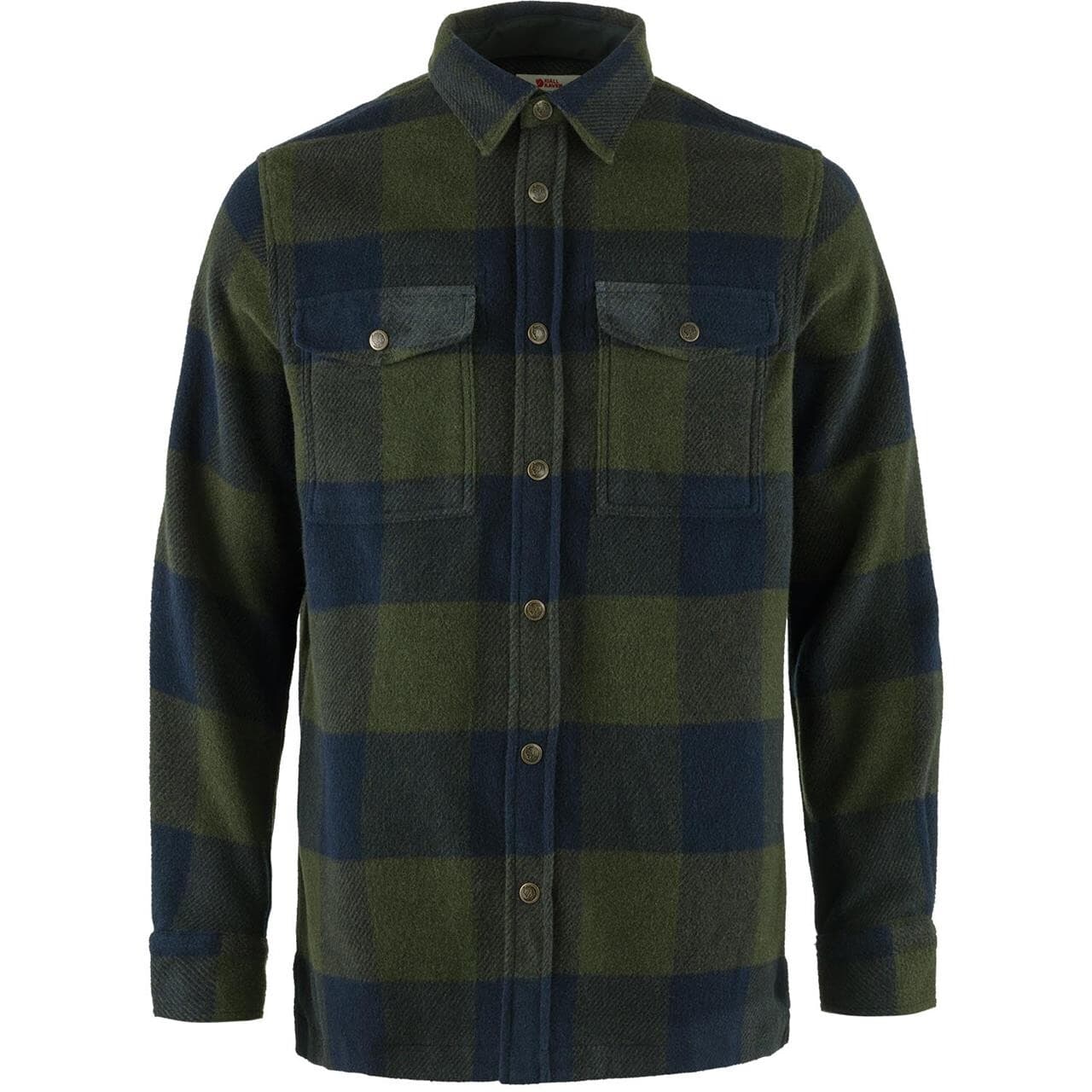 Fjällräven Mens Canada Shirt (Grøn (DEEP FOREST-DARK NAVY/662-555) Small)