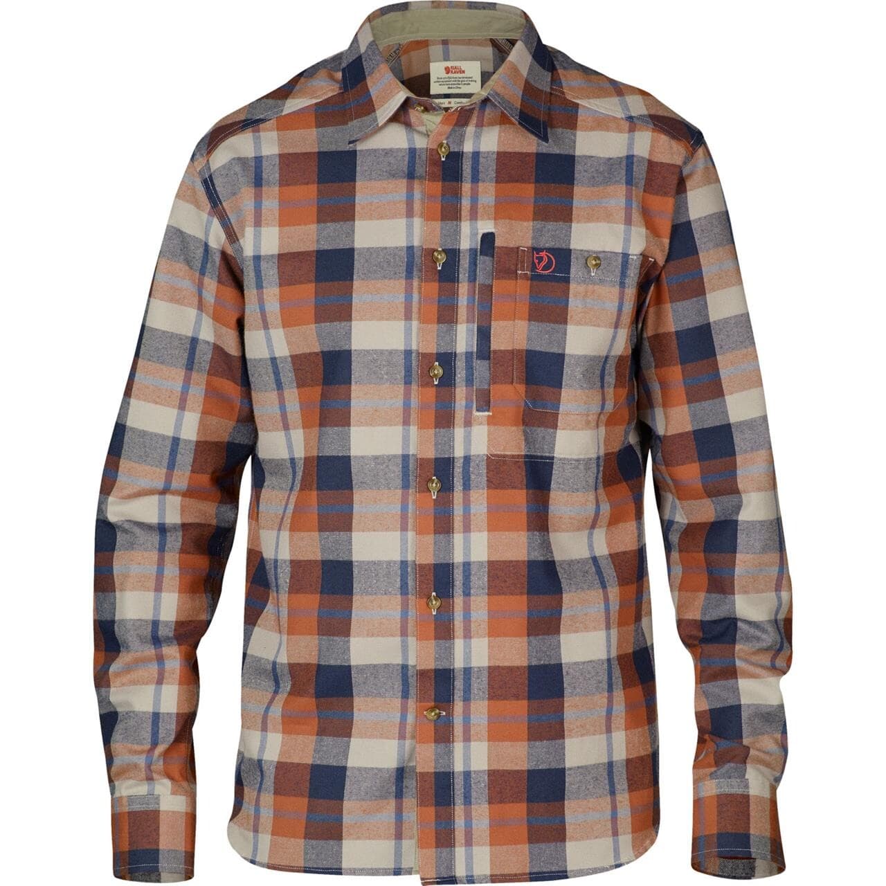 Fjällräven Mens Fjällglim Shirt (Rød (AUTUMN LEAF/215) X-large)