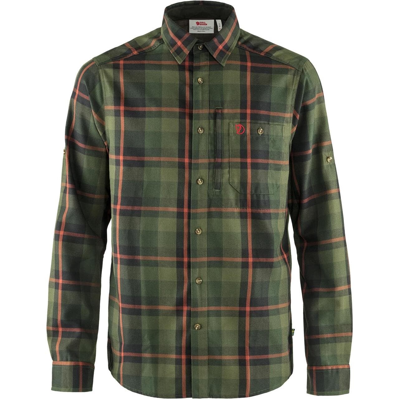 Fjällräven Mens Fjällglim Shirt (Grøn (LAUREL GREEN/625) Large)