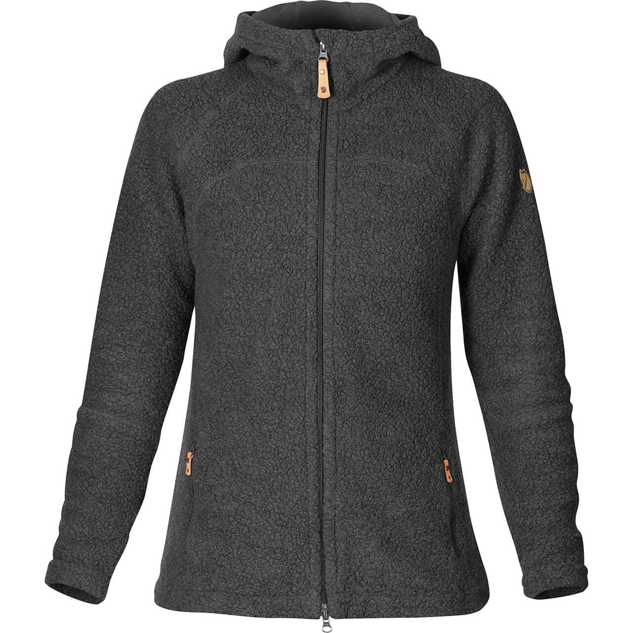 Fjällräven Womens Kaitum Fleece I2002 model (Grå (DARK GREY/030) X-small)