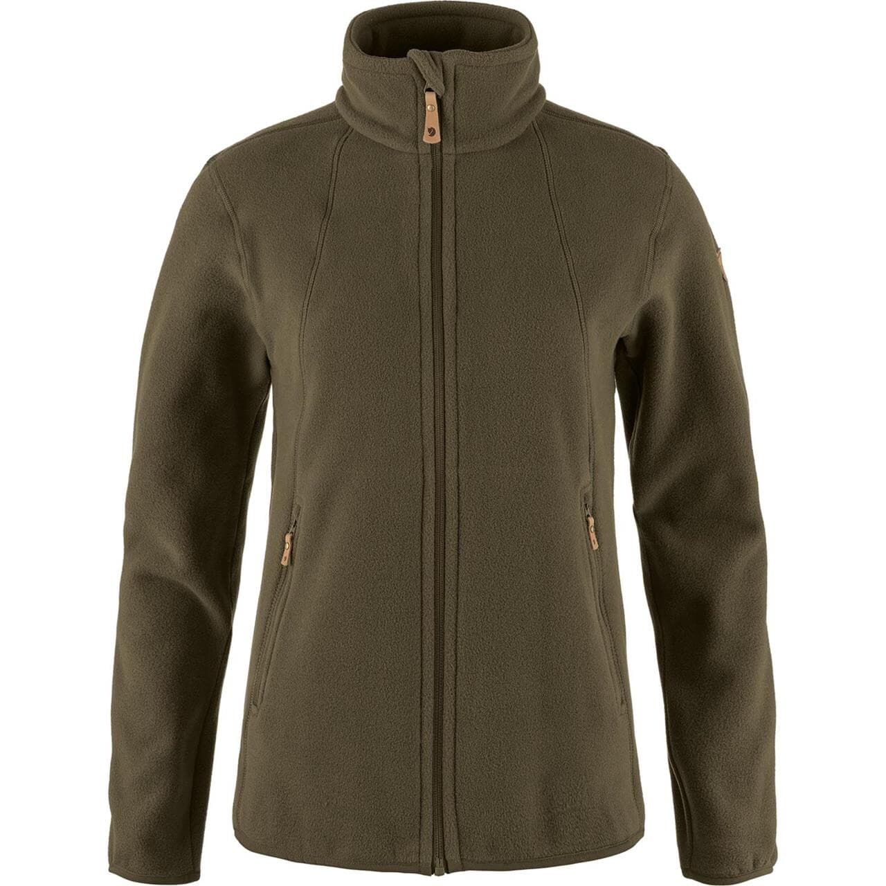 Fjällräven Womens Stina Fleece (Grøn (DARK OLIVE/633) Medium)