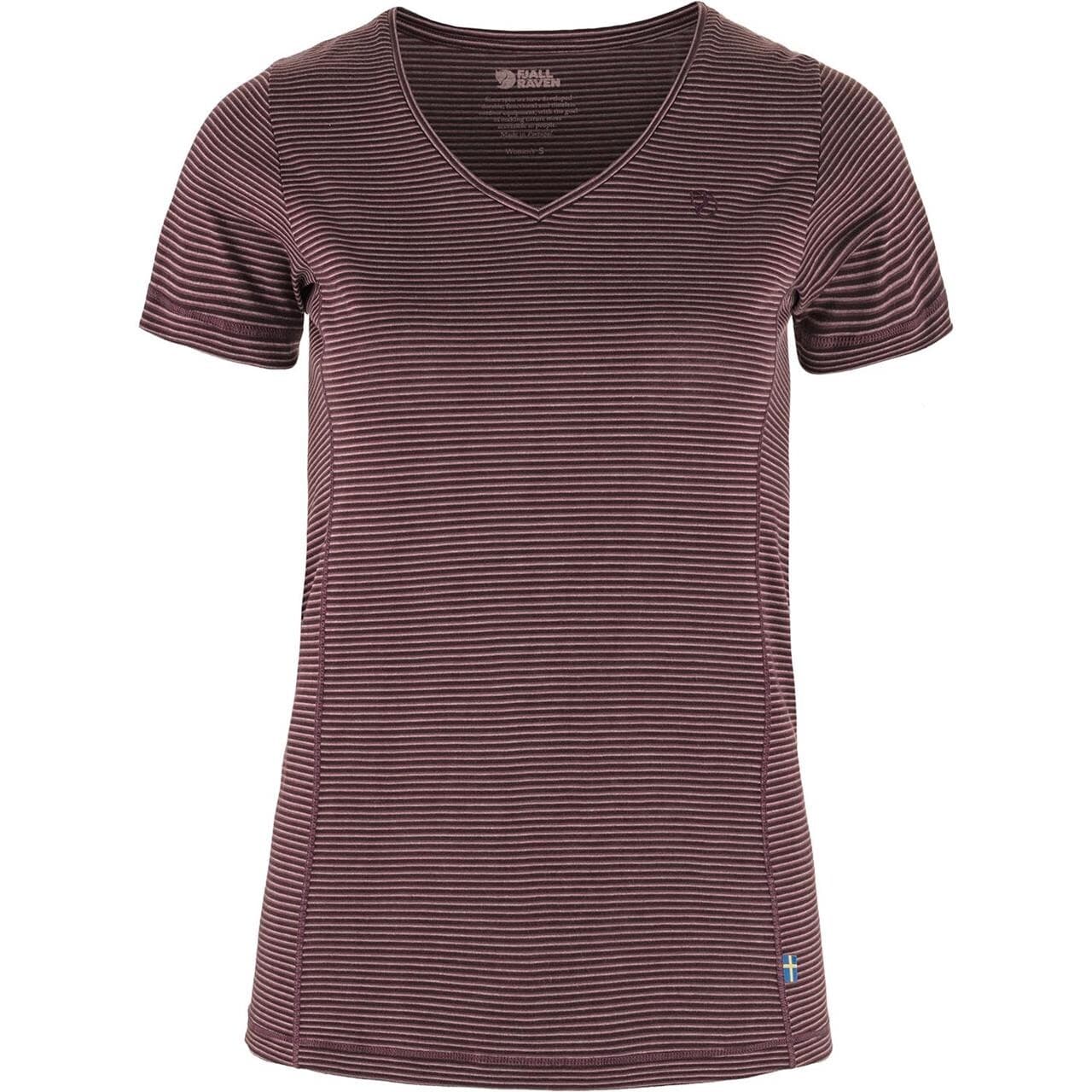 Fjällräven Womens Abisko Cool T-Shirt (Rød (PORT/357) Large)