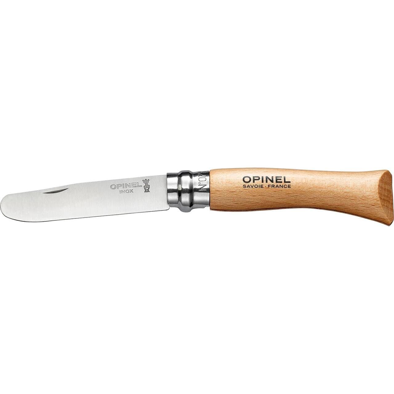 Opinel My First N°07 Round Ended (Brun (NATURAL BEECHWOD))