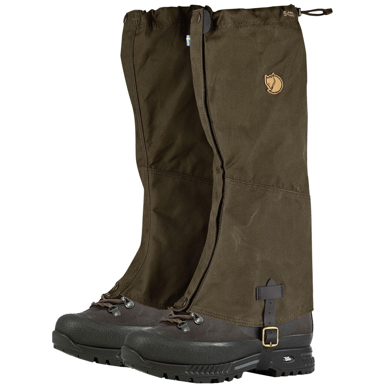 Fjällräven Singi Gaiters (Brun (DARK OLIVE/633) S/M)