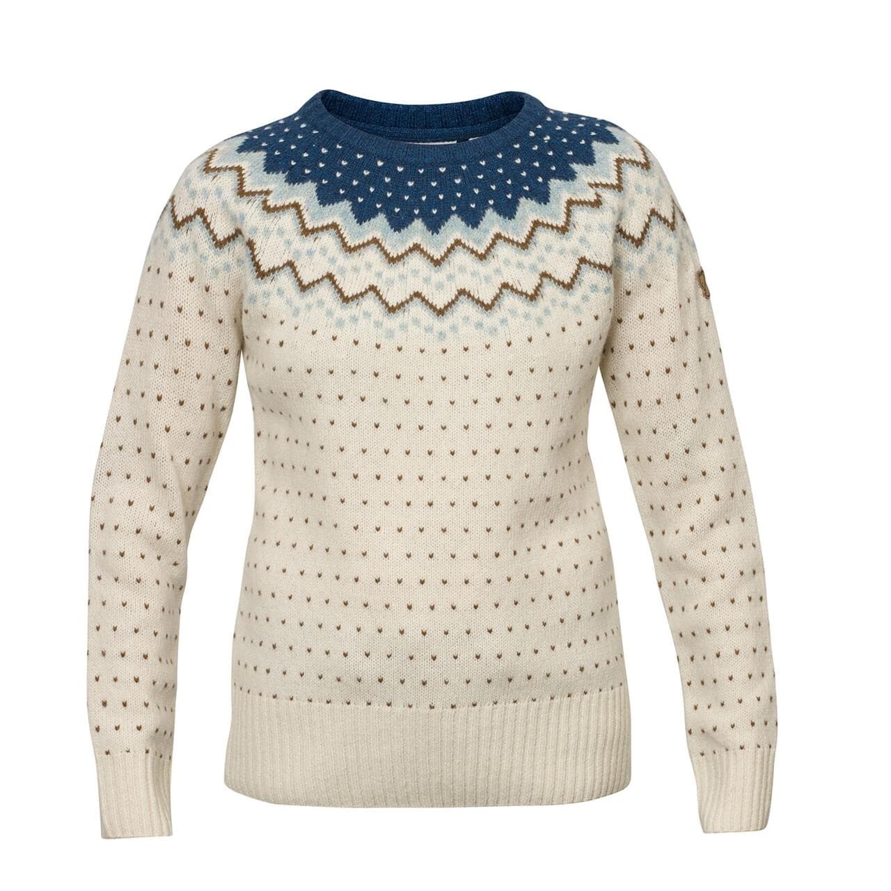 Fjällräven Womens Övik Knit Sweater (Grøn (GLACIER GREEN/646) Medium)