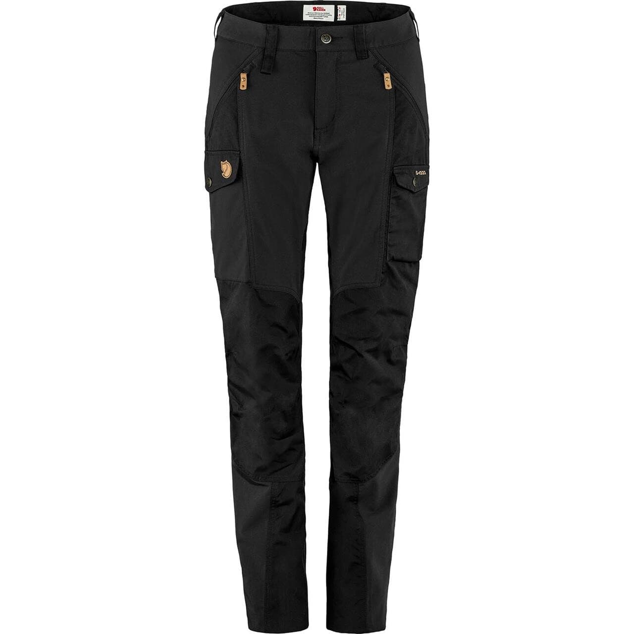 Fjällräven Womens Nikka Trousers Curved (Sort (BLACK/550) 46)