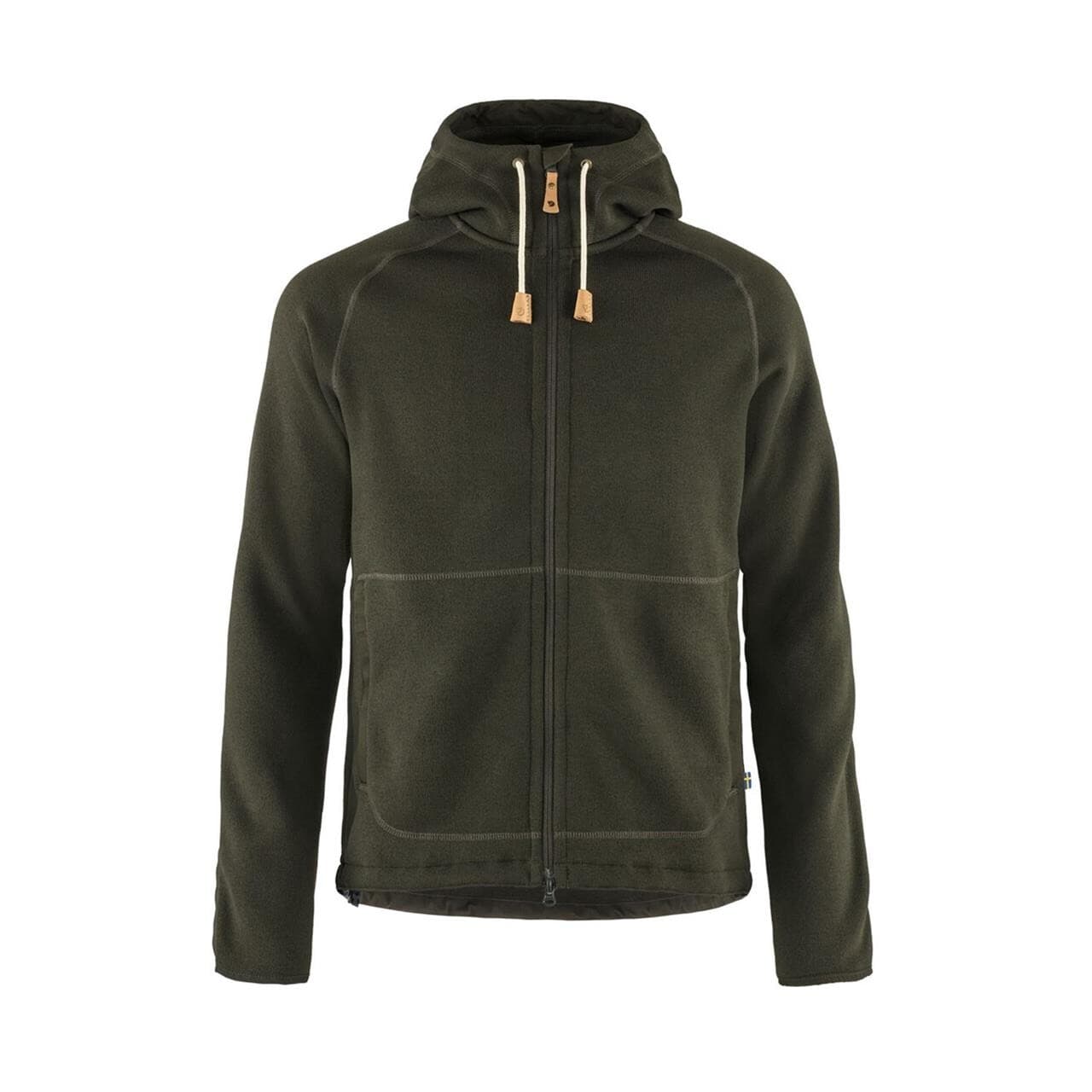 Fjällräven Mens Övik Fleece Hoodie (Grøn (DEEP FOREST/662) Small)
