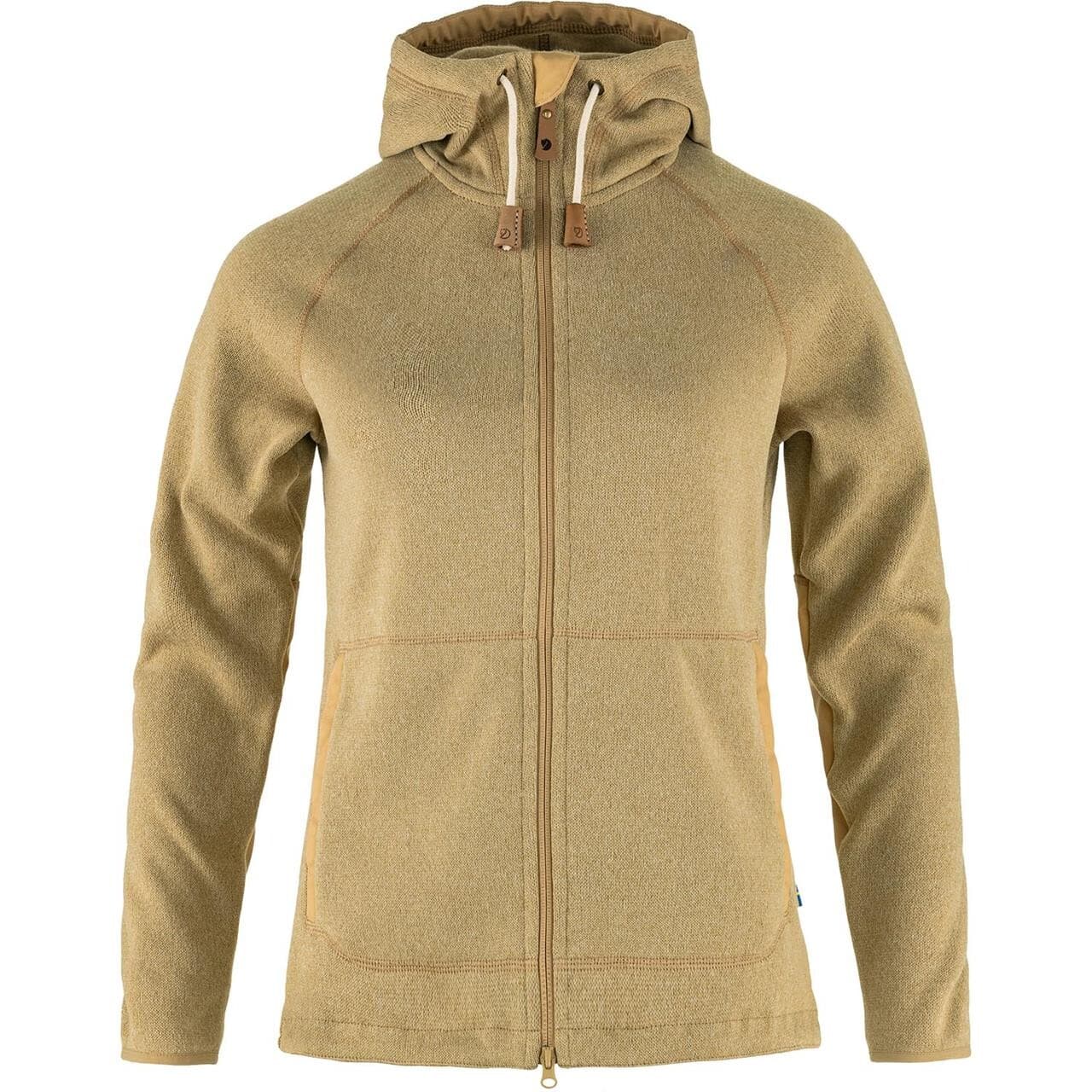 Fjällräven Womens Övik Fleece Hoodie (Beige (DUNE BEIGE/196) Large)