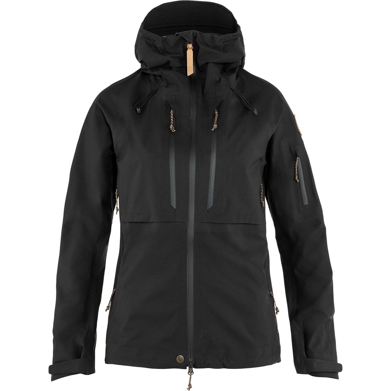 Fjällräven Womens Keb Eco-Shell Jacket (Sort (BLACK/550) XX-small)
