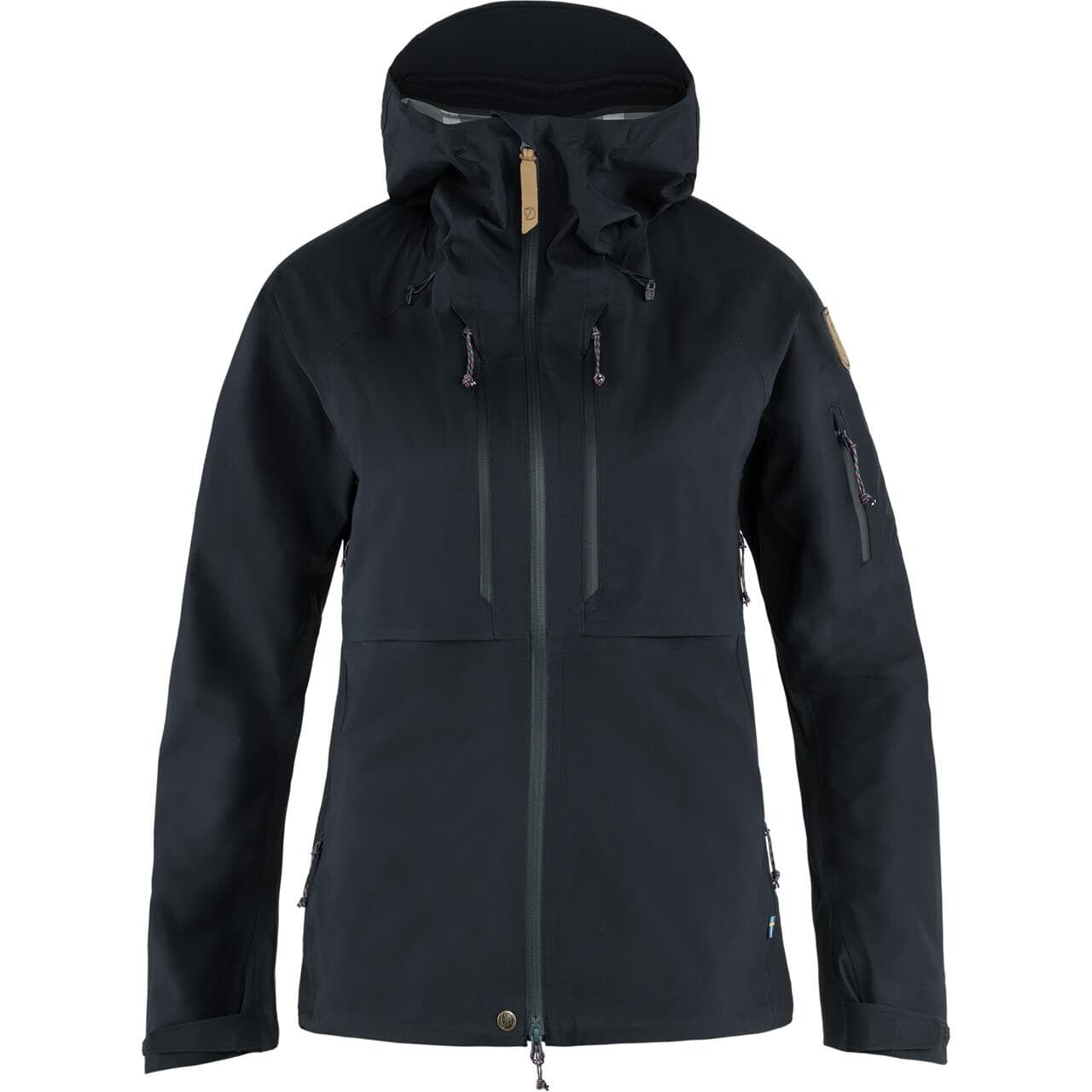 Fjällräven Womens Keb Eco-Shell Jacket (Blå (DARK NAVY/555) X-large)