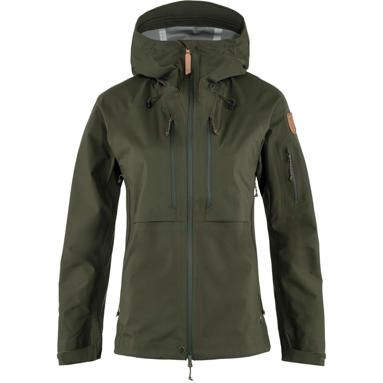 Fjällräven Womens Keb Eco-Shell Jacket (Grøn (DEEP FOREST/662) XX-small)