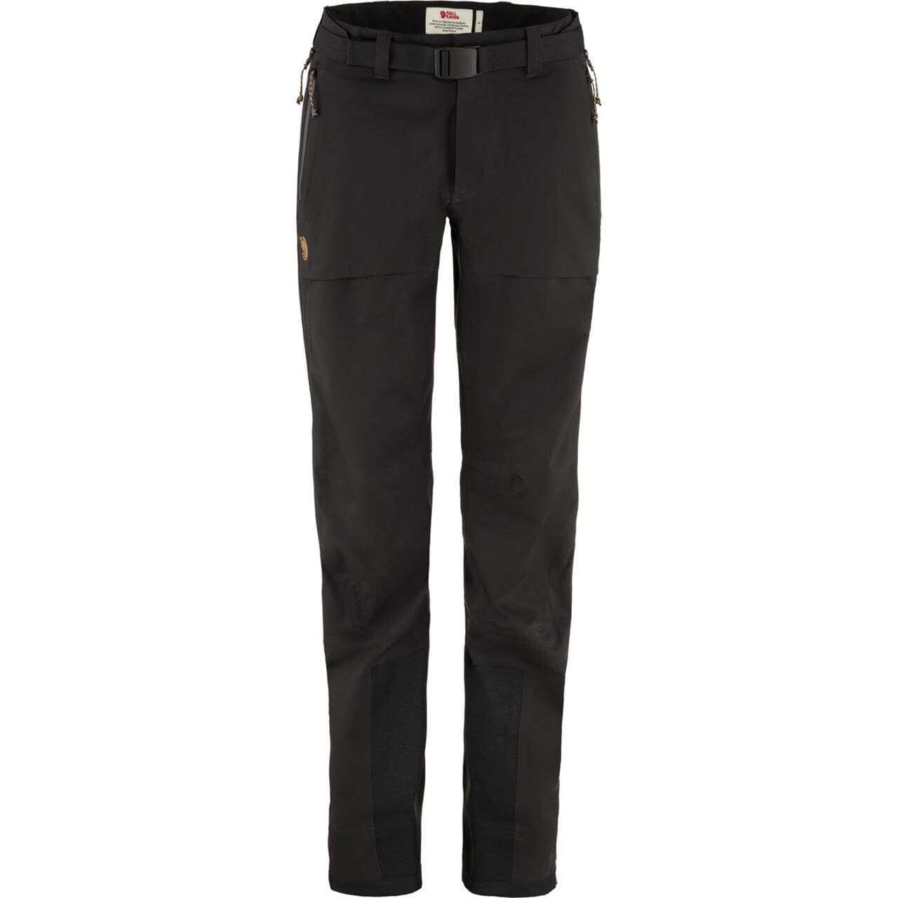 Fjällräven Womens Keb Eco-Shell Trousers (Sort (BLACK/550) X-small)