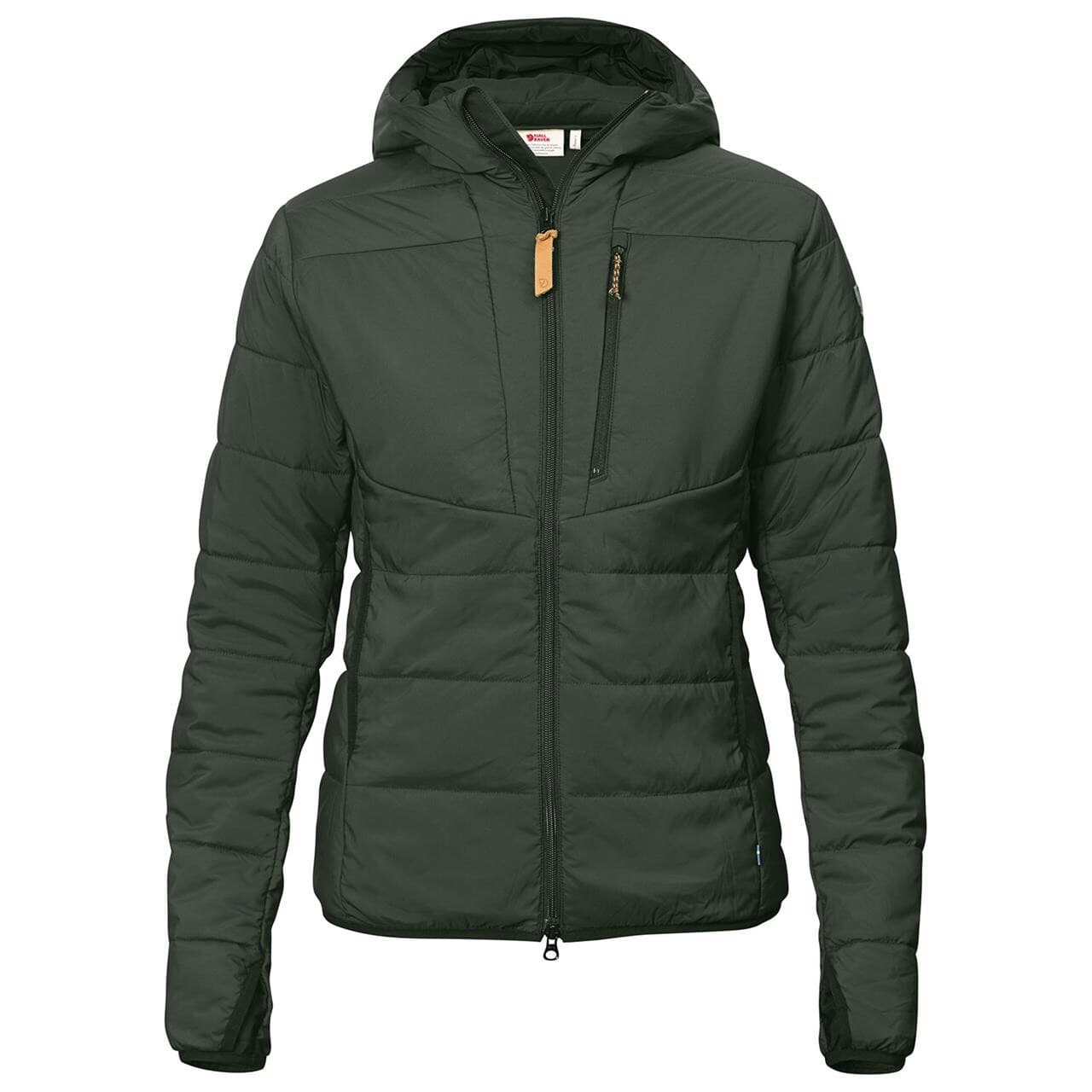 Fjällräven Womens Keb Padded Hoodie (Grøn (DEEP FOREST/662) Large)