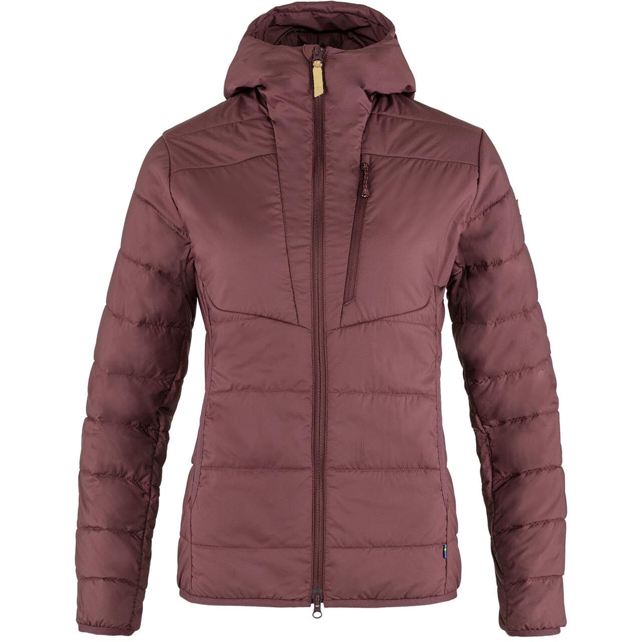 Fjällräven Womens Keb Padded Hoodie (Rød (PORT/357) X-large)