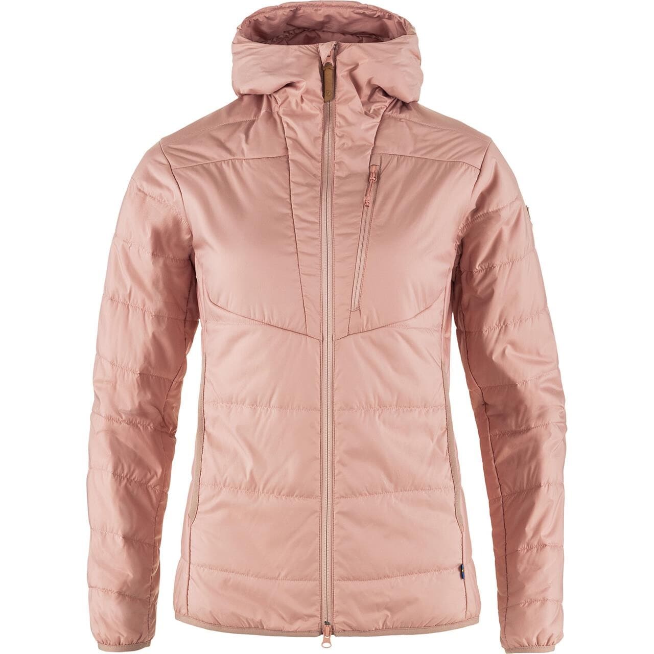 Fjällräven Womens Keb Padded Hoodie (Lyserød (CHALK ROSE/302) Small)