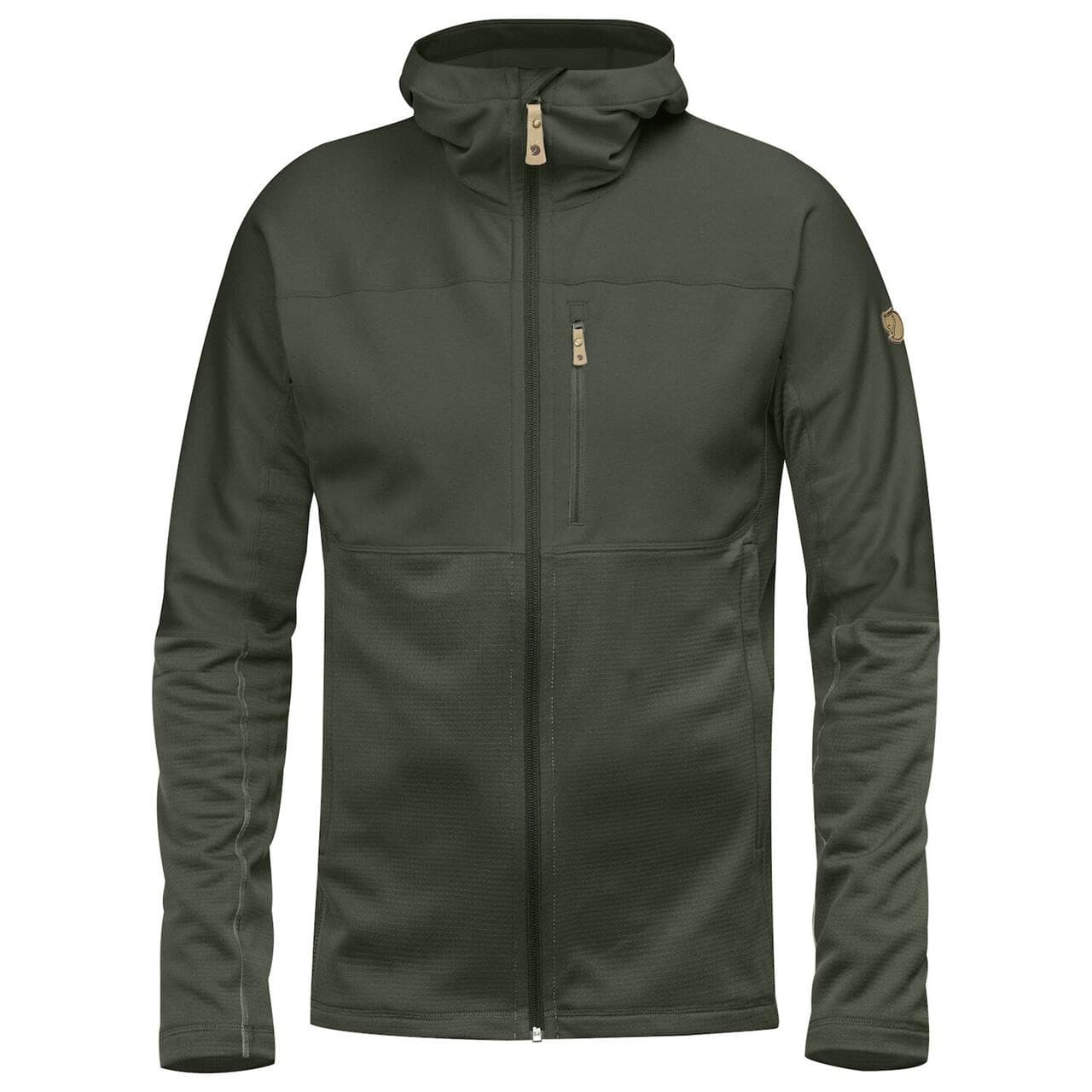 Fjällräven Mens Abisko Trail Fleece (Grøn (DEEP FOREST/662) Small)