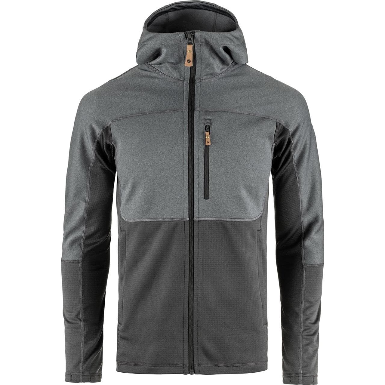 Fjällräven Mens Abisko Trail Fleece (Grå (IRON GREY-GREY/048-020) Medium)