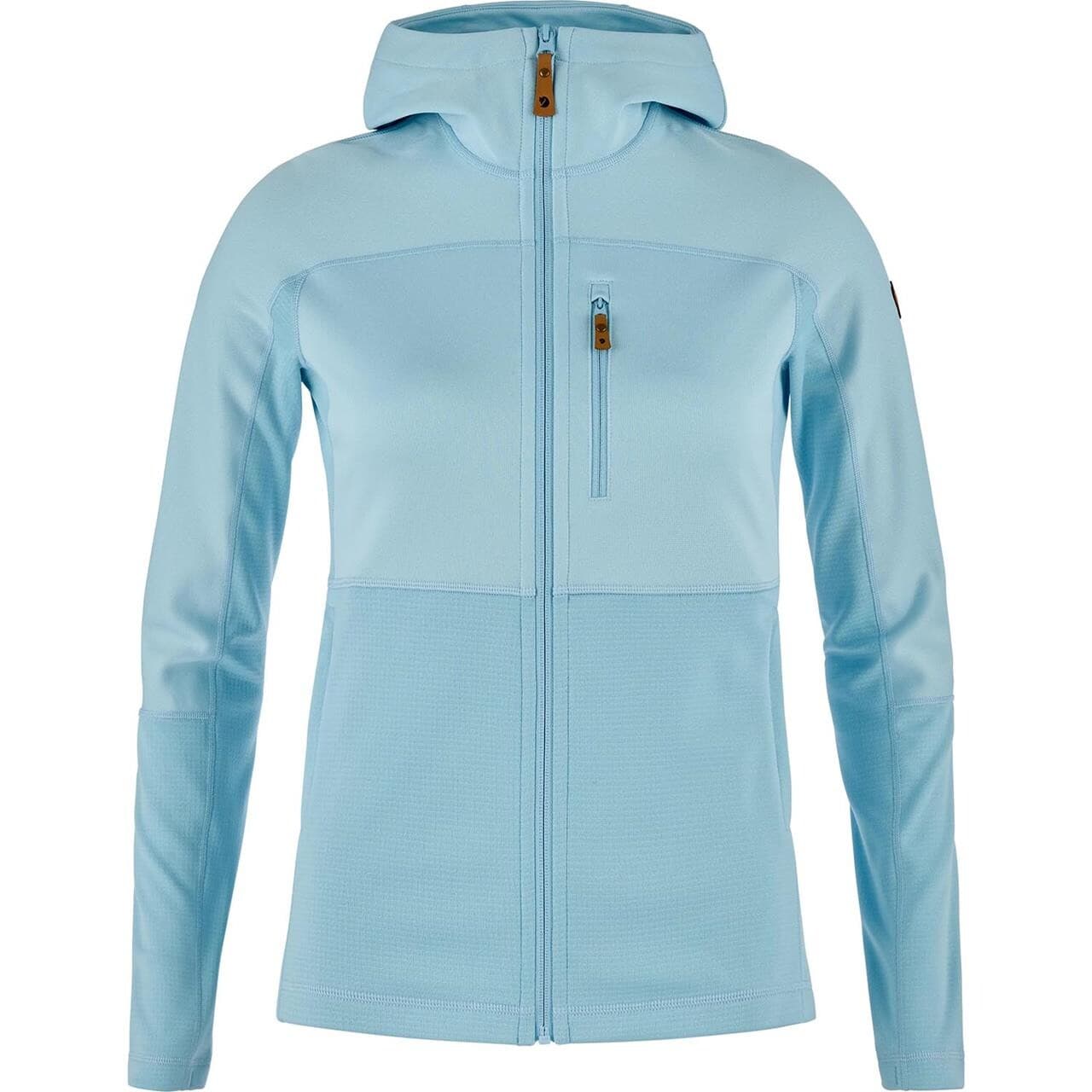 Fjällräven Womens Abisko Trail Fleece (Blå (BREEZE BLUE/514) Medium)
