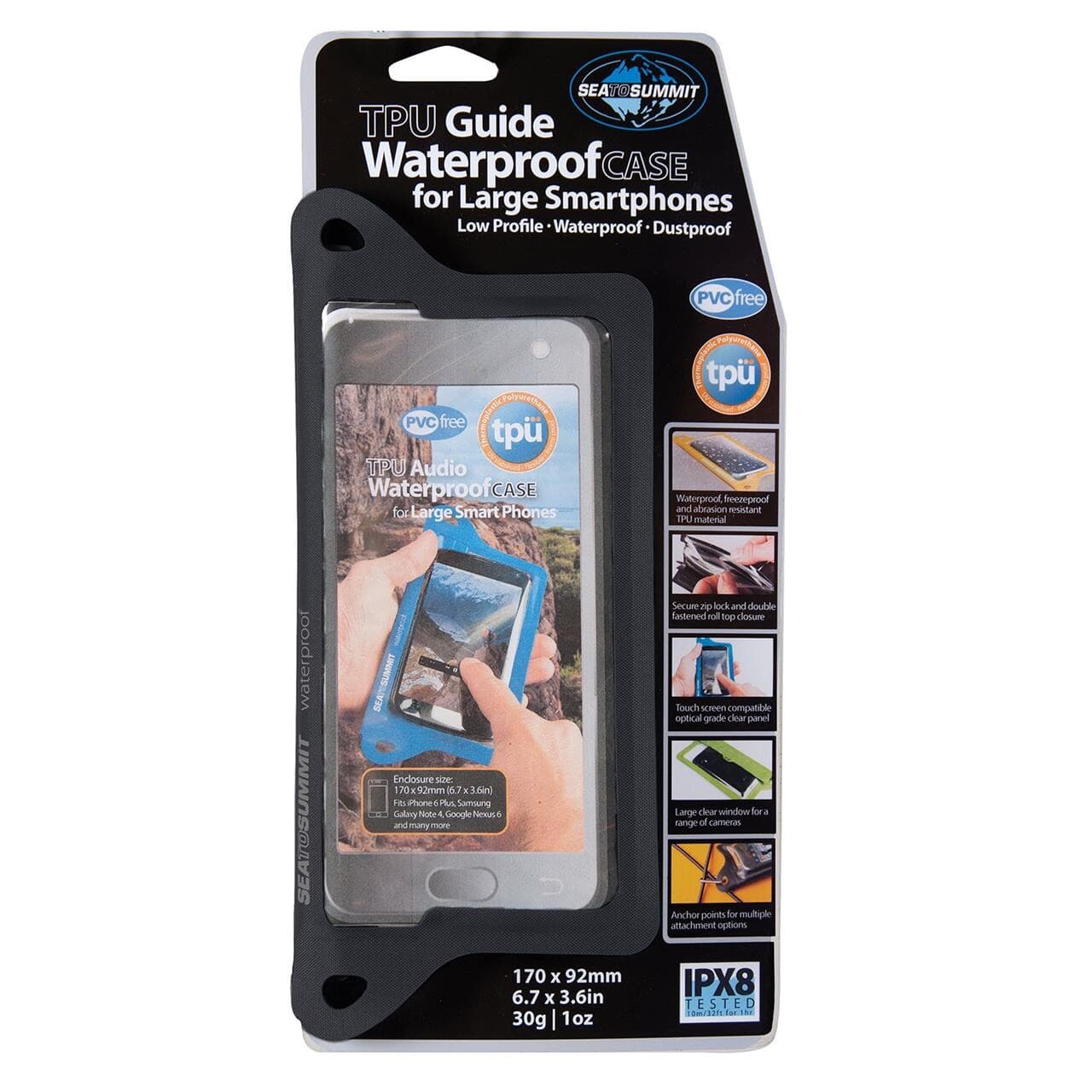 Sea to Summit TPU Guide Waterproof Case XL (Sort (BLACK))