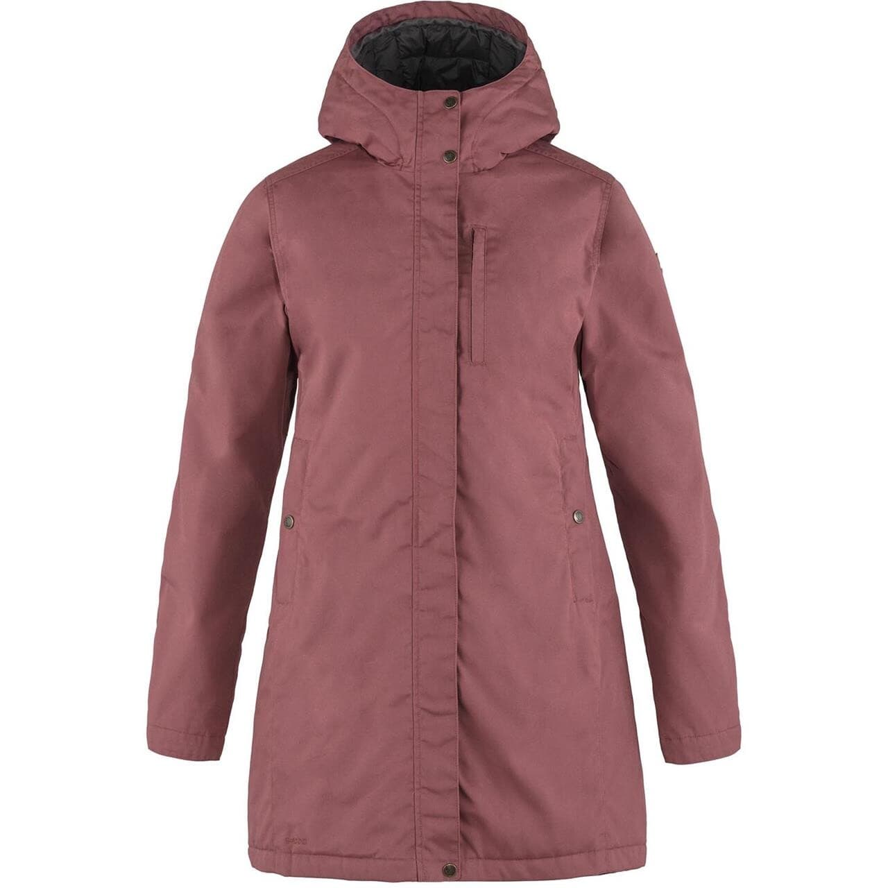 Fjällräven Womens Kiruna Padded Parka (Rød (MESA PURPLE/410) Medium)