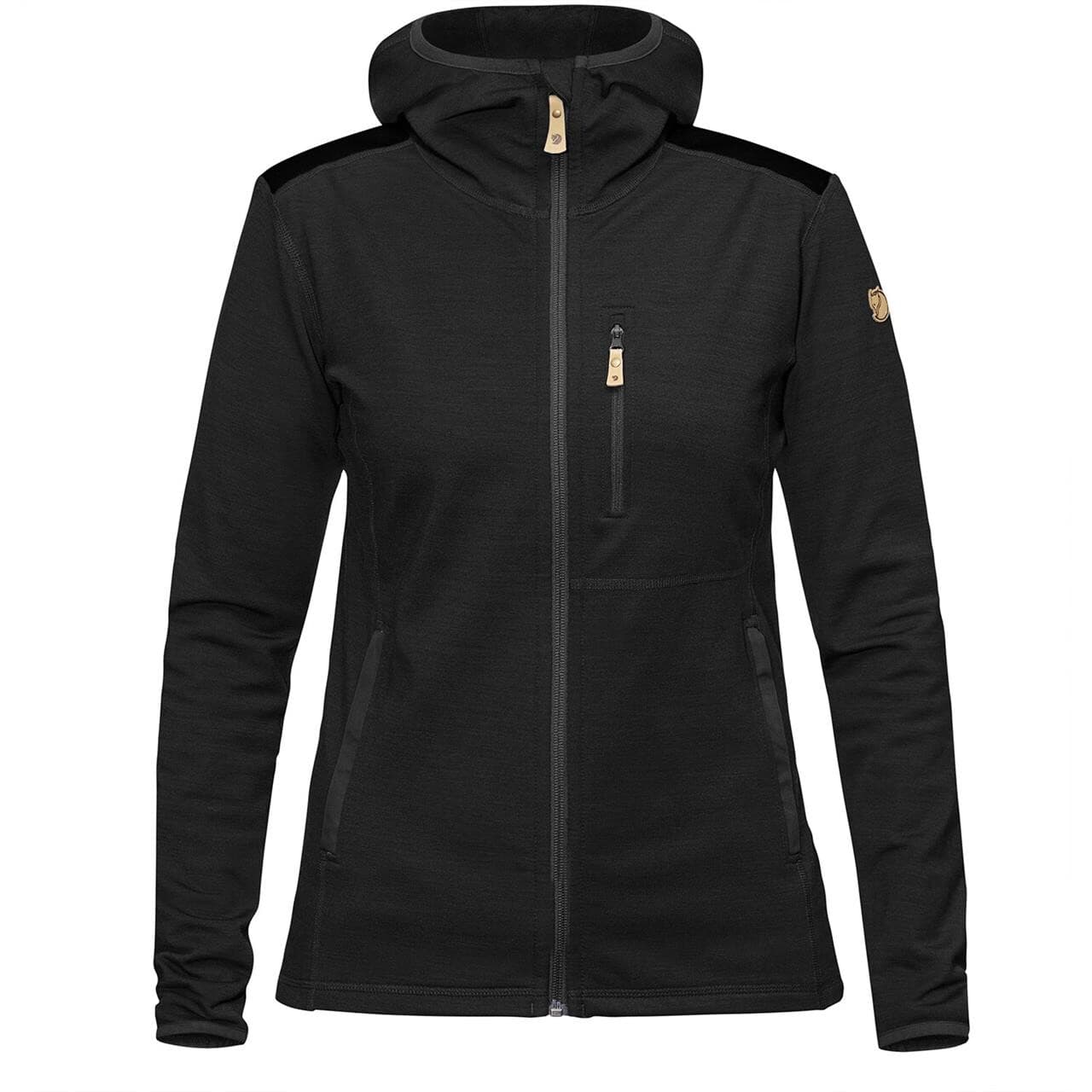 Fjällräven Womens Keb Fleece Hoodie F2016 model (Grå (DARK GREY/030) X-small)