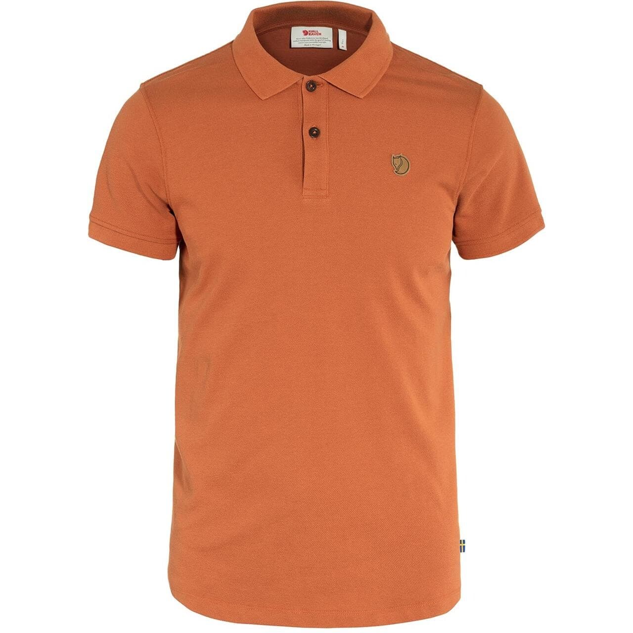 Fjällräven Mens Övik Polo Shirt (Brun (TERRACOTTA BROWN/243) X-small)