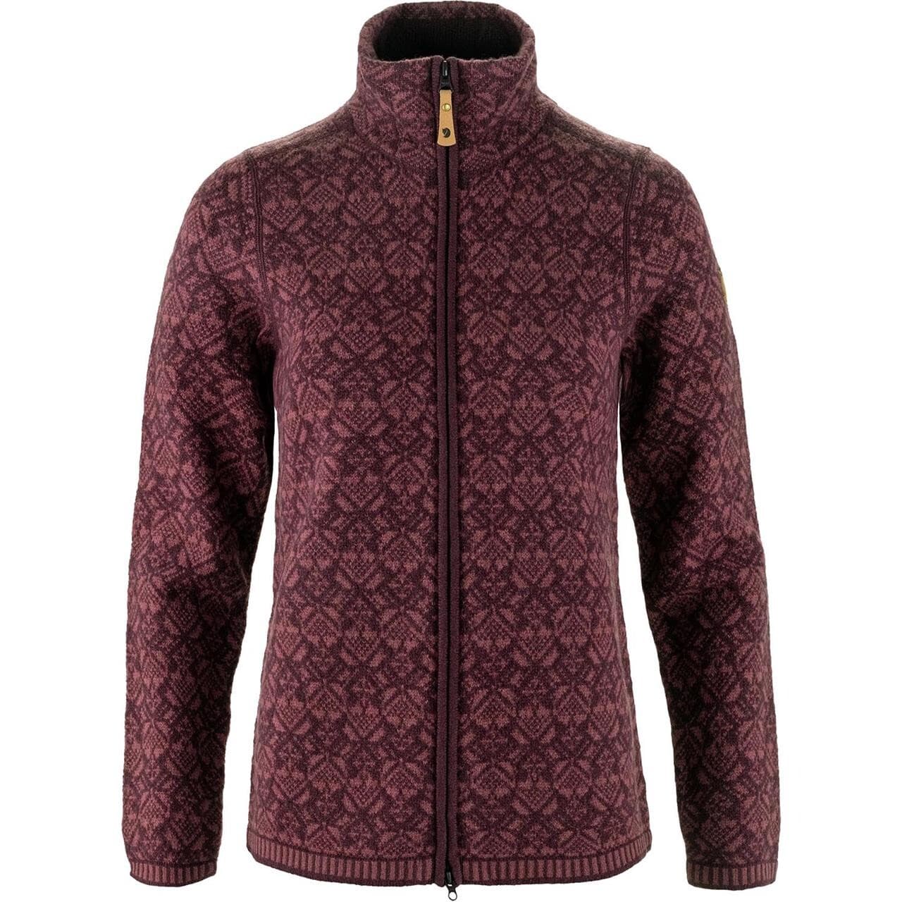 Fjällräven Womens Snow Cardigan (Rød (PORT/357) Medium)