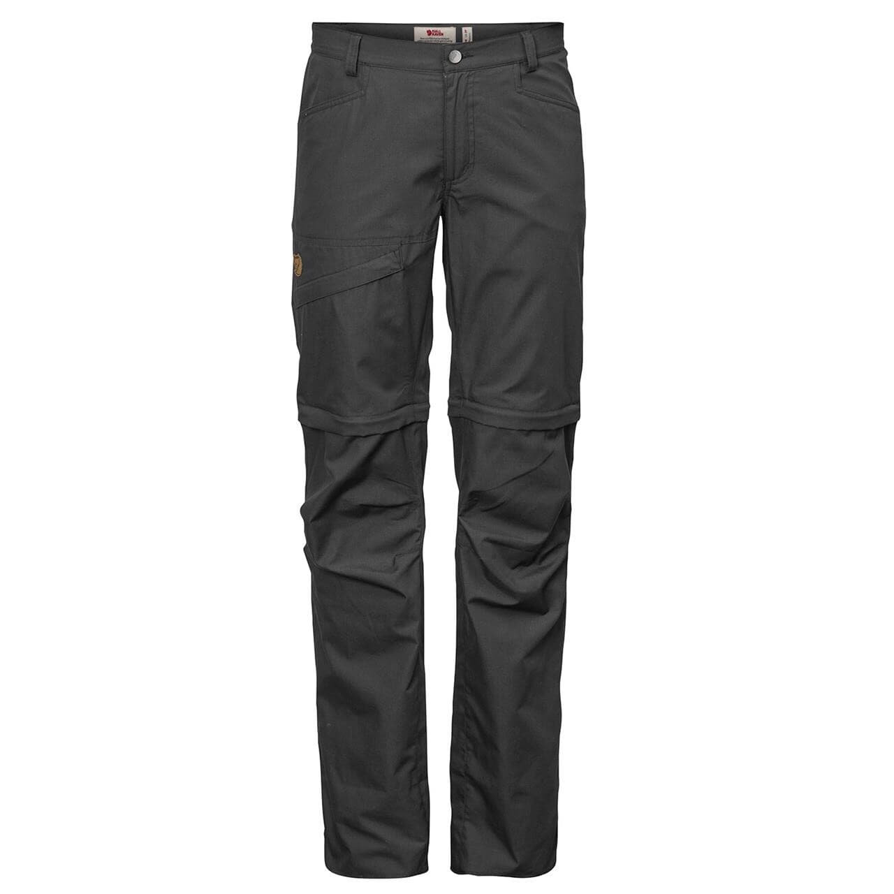 Fjällräven Womens Daloa Shade Zip-Off Trousers (Grå (DARK GREY/030) 46)