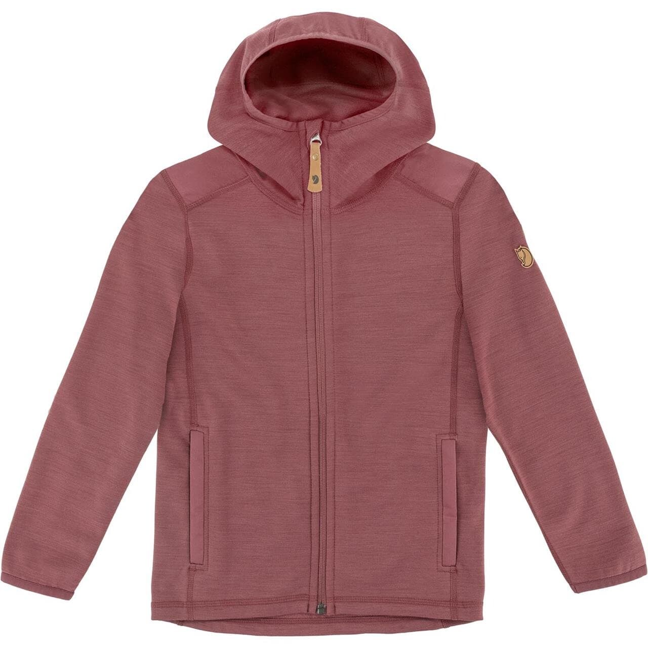 Fjällräven Kids Keb Fleece Hoodie (Rød (MESA PURPLE/410) 146 cm)