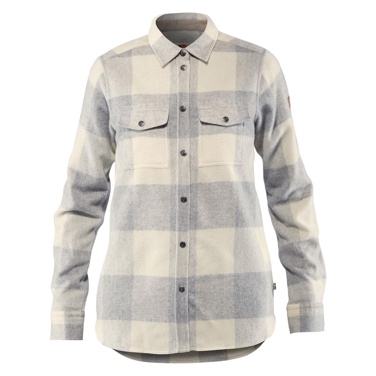 Fjällräven Womens Canada Shirt Ls (Hvid (FOG-CHALK WHITE/021-113) X-large)