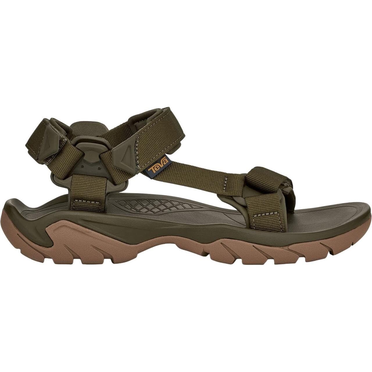 Teva Mens Terra Fi 5 Universal (Grøn (DARK OLIVE/HONEY BROWN) 43)