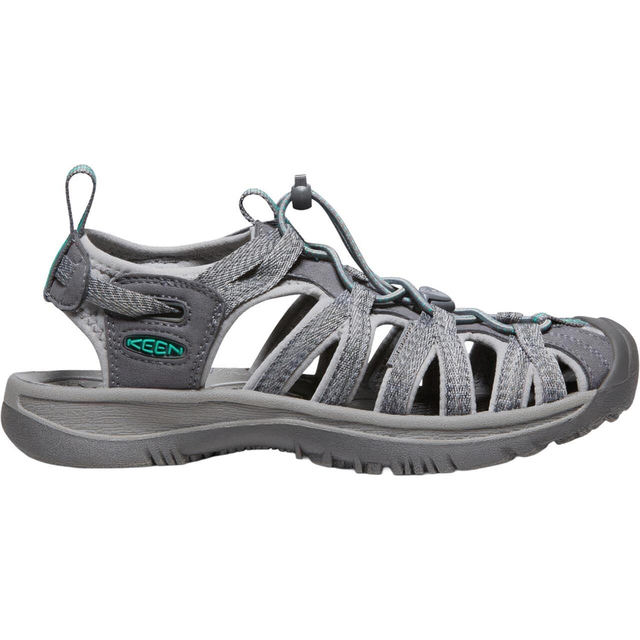 Keen Womens Whisper (Grå (MEDIUM GREY/PEACOCK GREEN) 40)