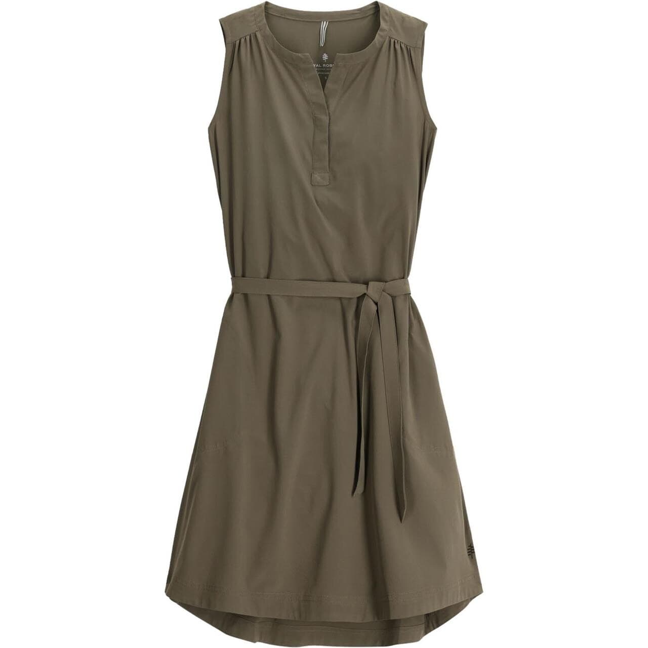 Royal Robbins Womens Spotless Traveler Tank Dress (Grøn (EVERGLADE) Medium)